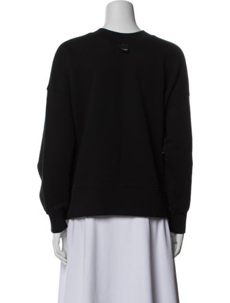 Palm Angels Graphic Print Crew Neck Sweatshirt