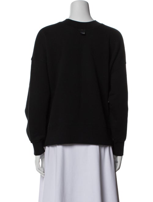 Palm Angels Graphic Print Crew Neck Sweatshirt