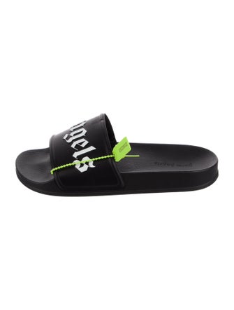 Palm Angels Rubber Printed Slides