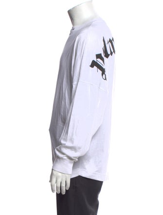 Palm Angels Graphic Print Crew Neck T-Shirt