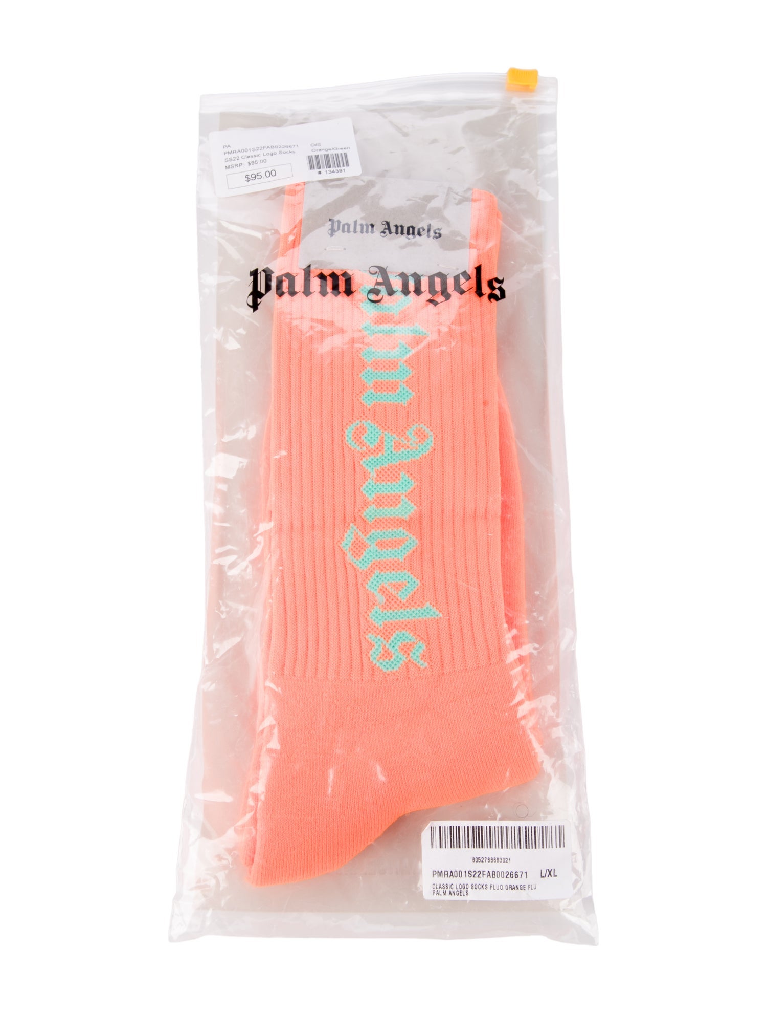 Palm Angels Long Socks With Printed Designs w/Tags
