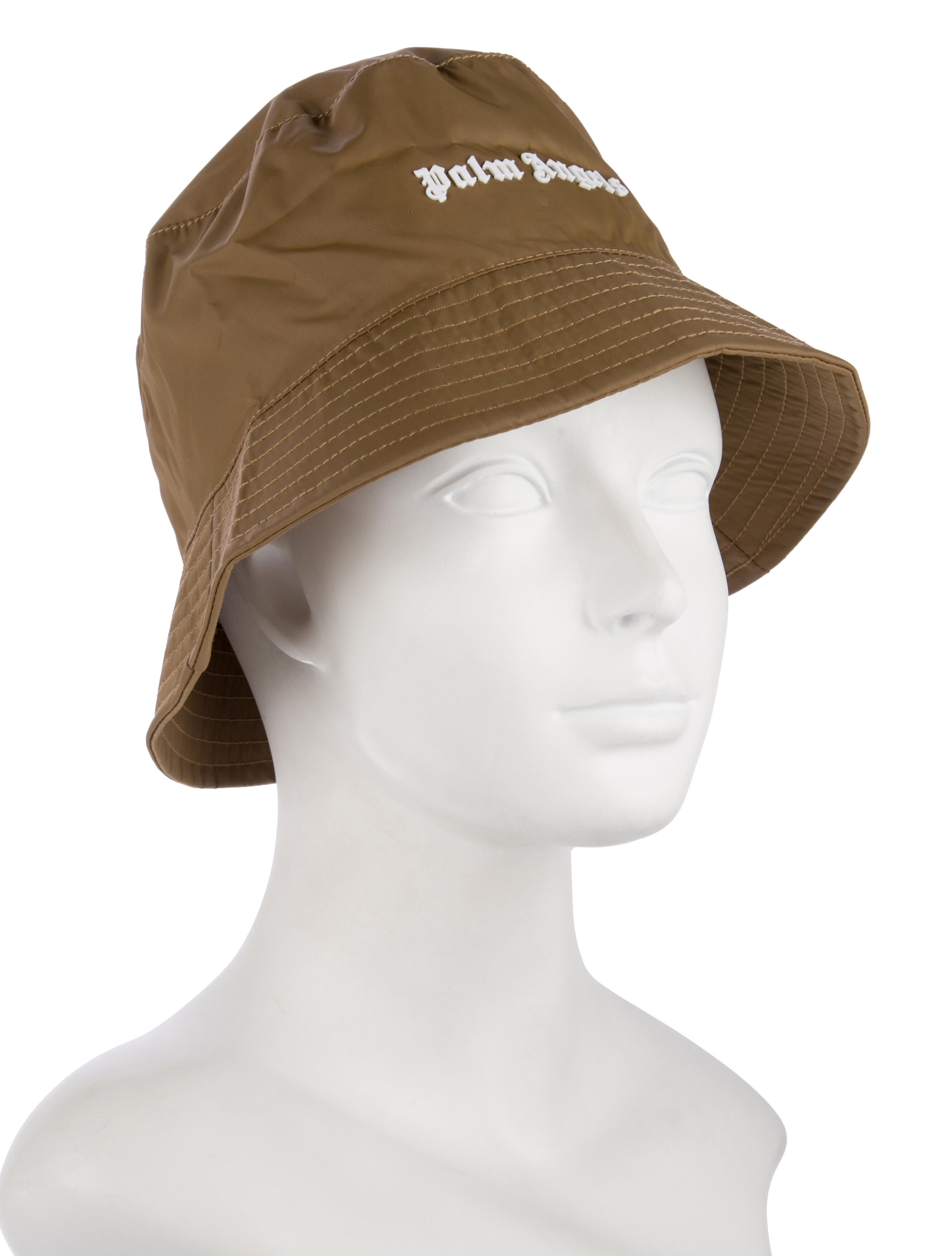 Palm Angels Women's Polyester Bucket Hat w/Tags