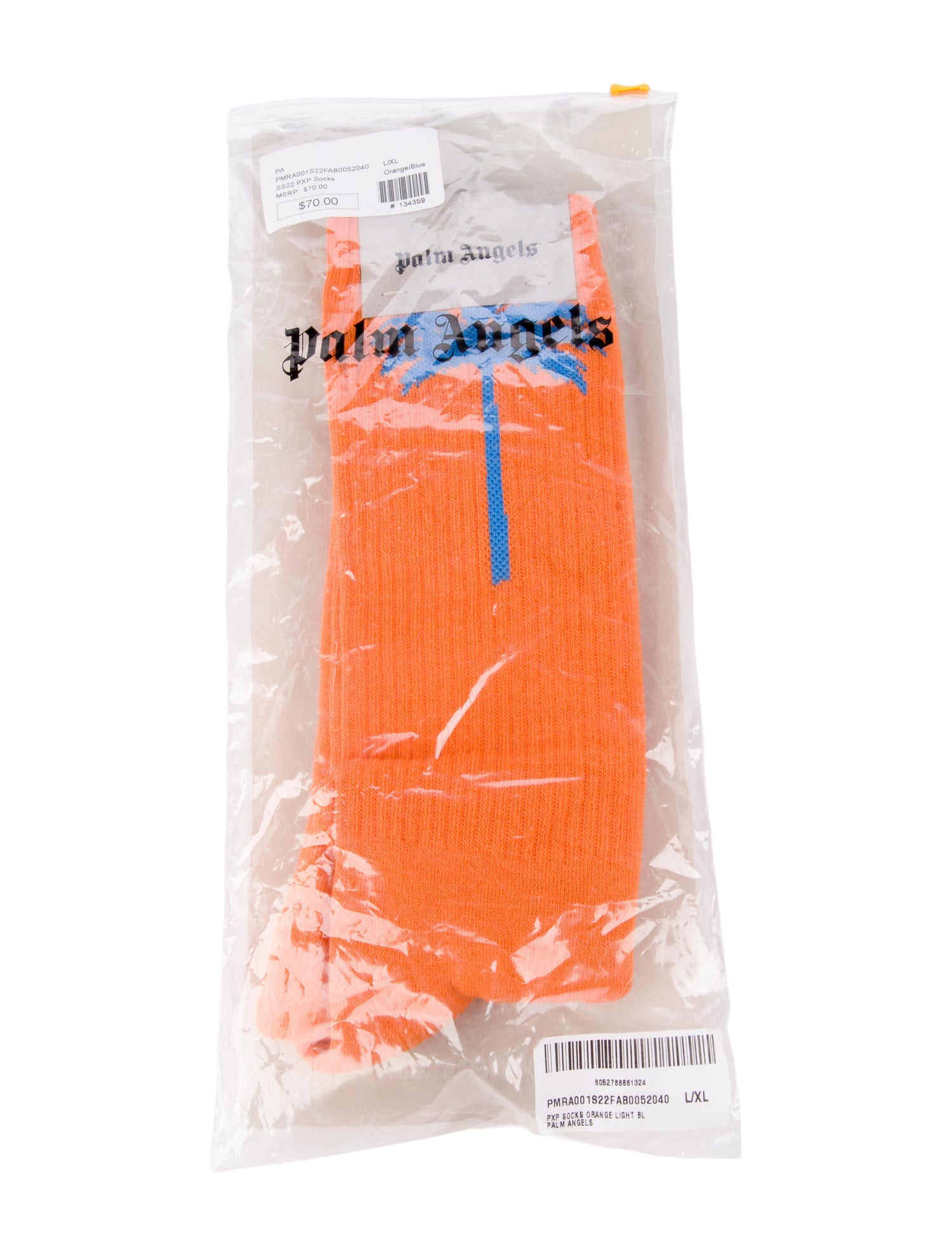 Palm Angels Long Socks With Printed Designs w/Tags