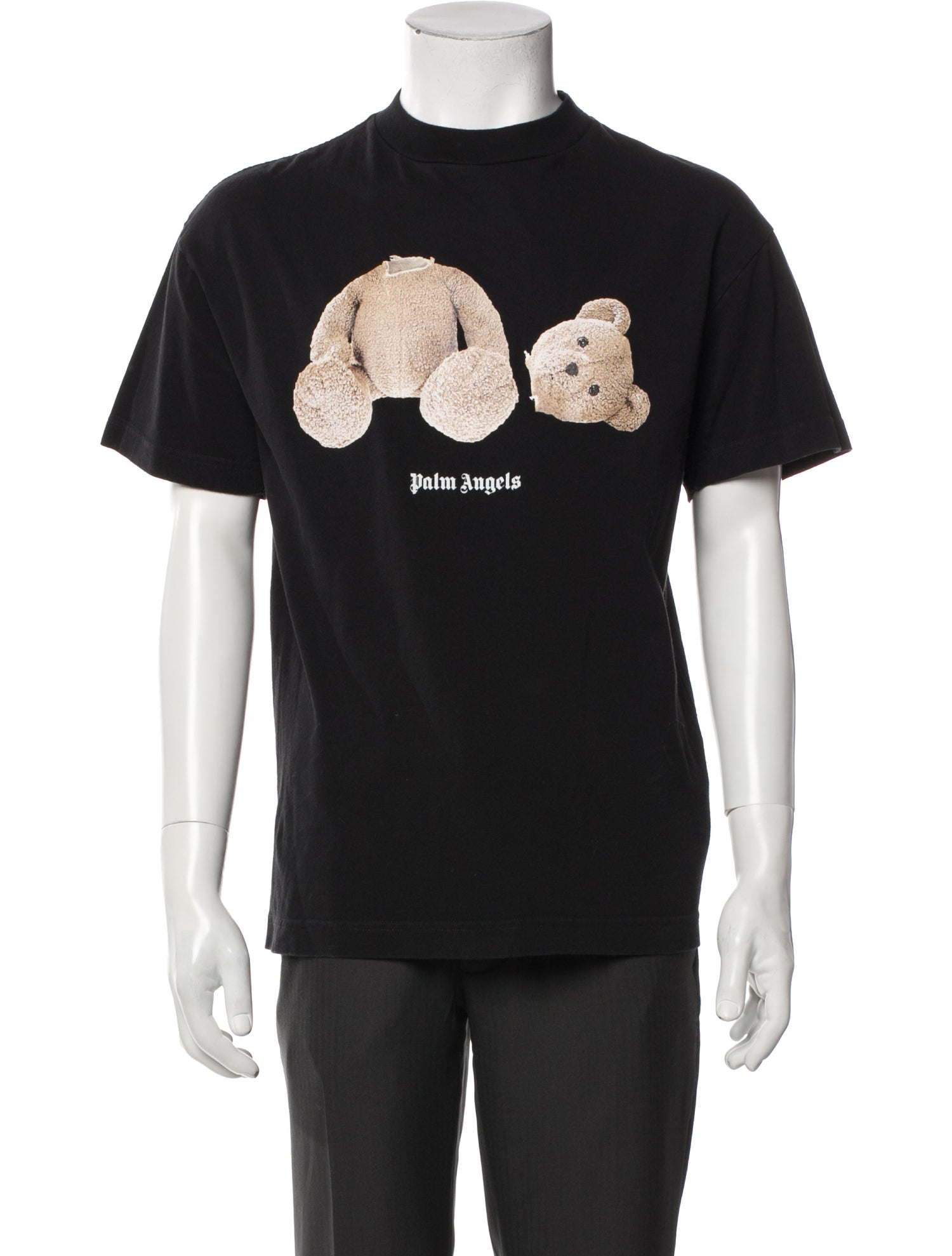 Palm Angels Graphic Print Crew Neck T-Shirt