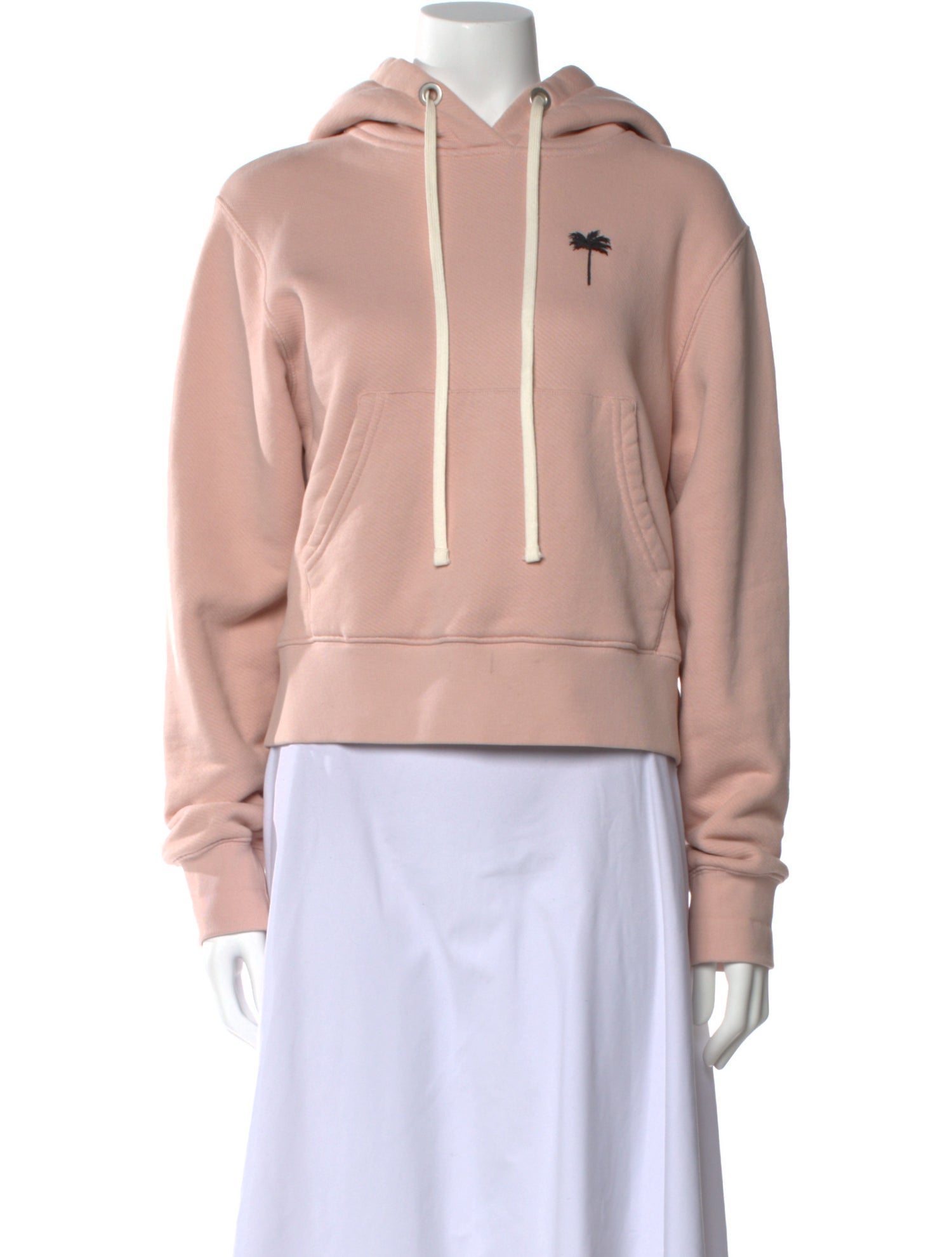 Palm Angels Crew Neck Long Sleeve Sweatshirt