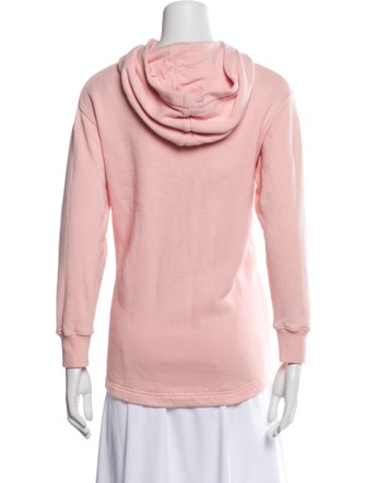 Palm Angels Graphic Print Mock Neck Sweatshirt