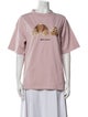 Palm Angels Graphic Print Crew Neck T-Shirt