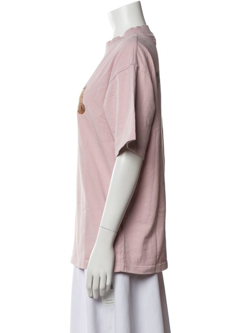 Palm Angels Graphic Print Crew Neck T-Shirt
