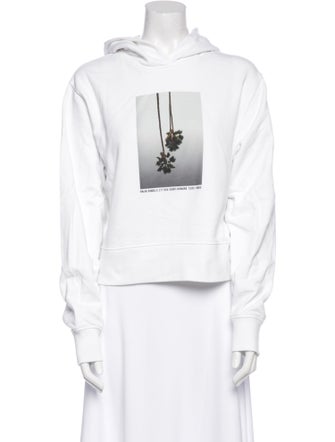 Palm Angels Graphic Print Crew Neck Sweatshirt