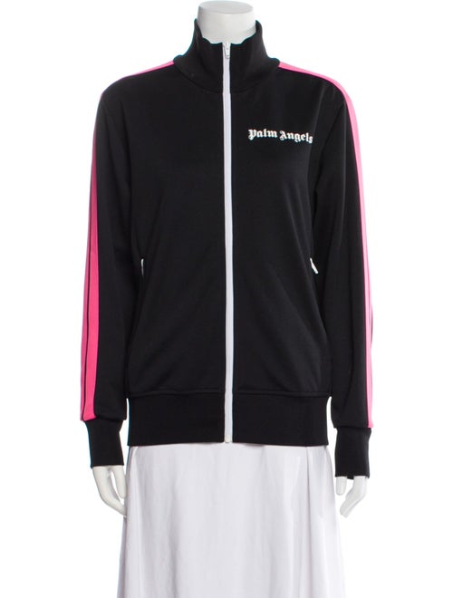 Palm Angels Striped Bomber Jacket