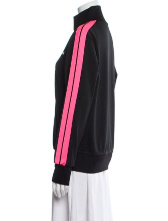 Palm Angels Striped Bomber Jacket