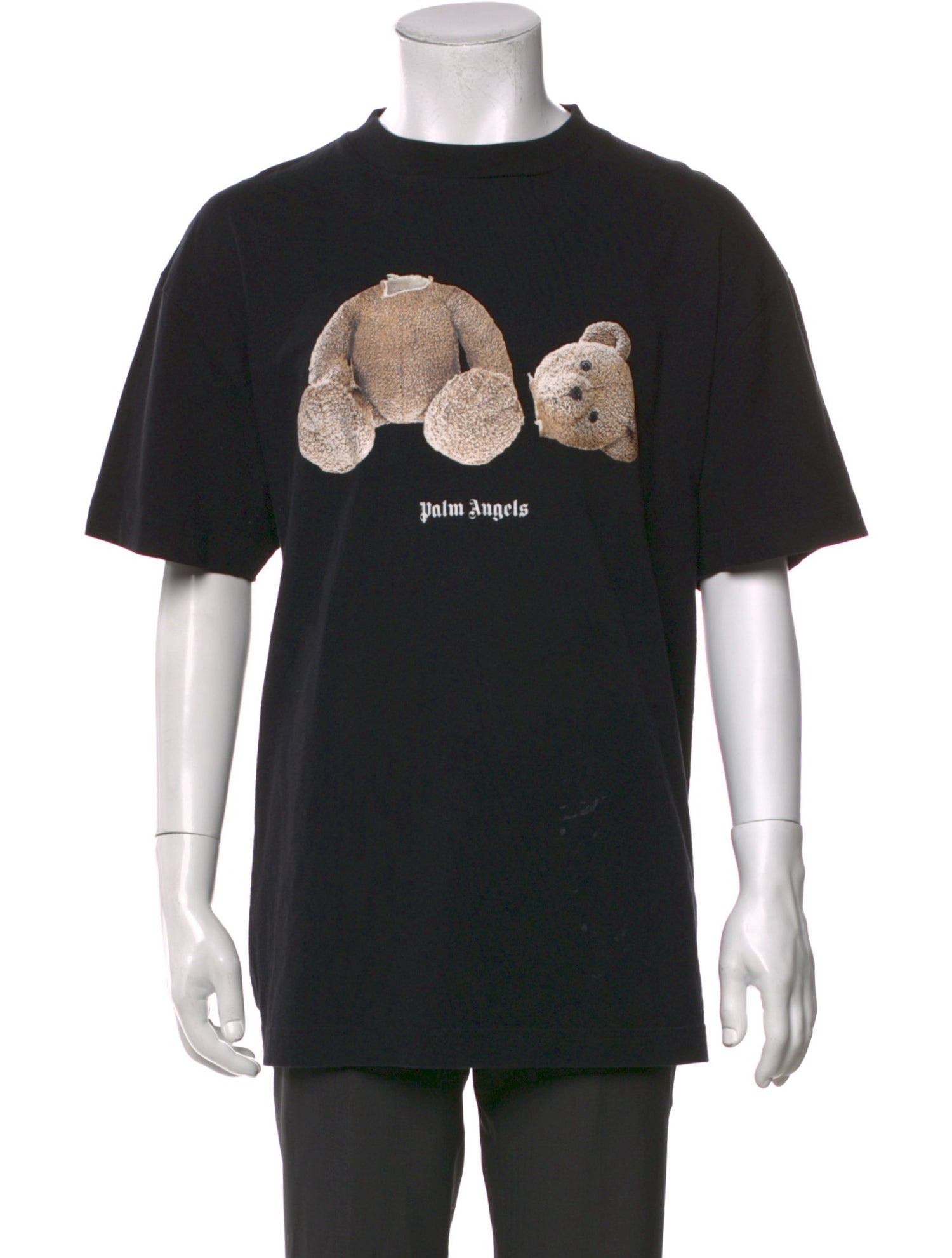 Palm Angels Graphic Print Crew Neck T-Shirt