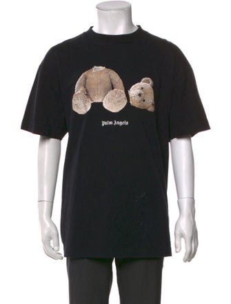Palm Angels Graphic Print Crew Neck T-Shirt