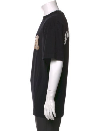 Palm Angels Graphic Print Crew Neck T-Shirt