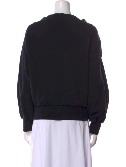 Palm Angels V-Neck Long Sleeve Sweatshirt