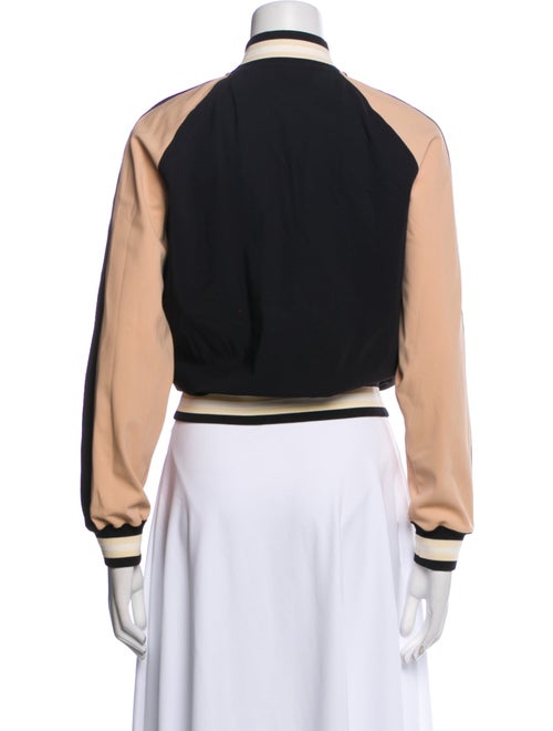 Palm Angels Colorblock Pattern Bomber Jacket