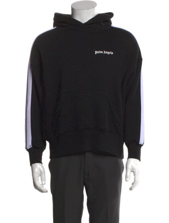 Palm Angels Graphic Print Crew Neck Hoodie