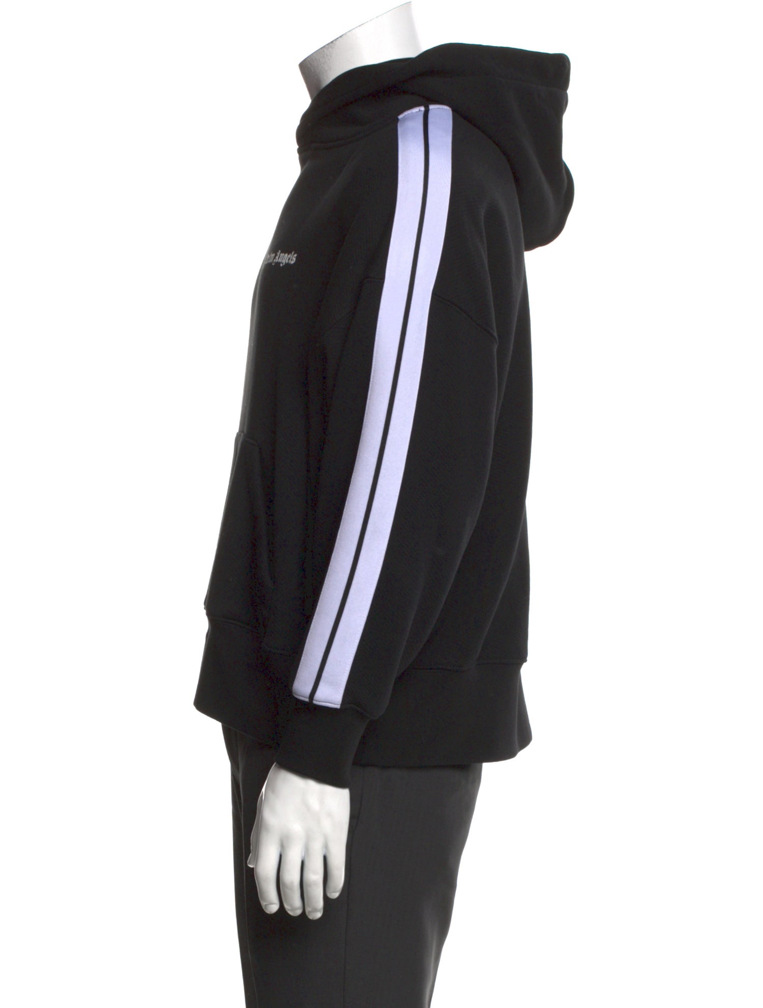 Palm Angels Graphic Print Crew Neck Hoodie