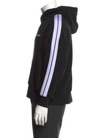 Palm Angels Graphic Print Crew Neck Hoodie