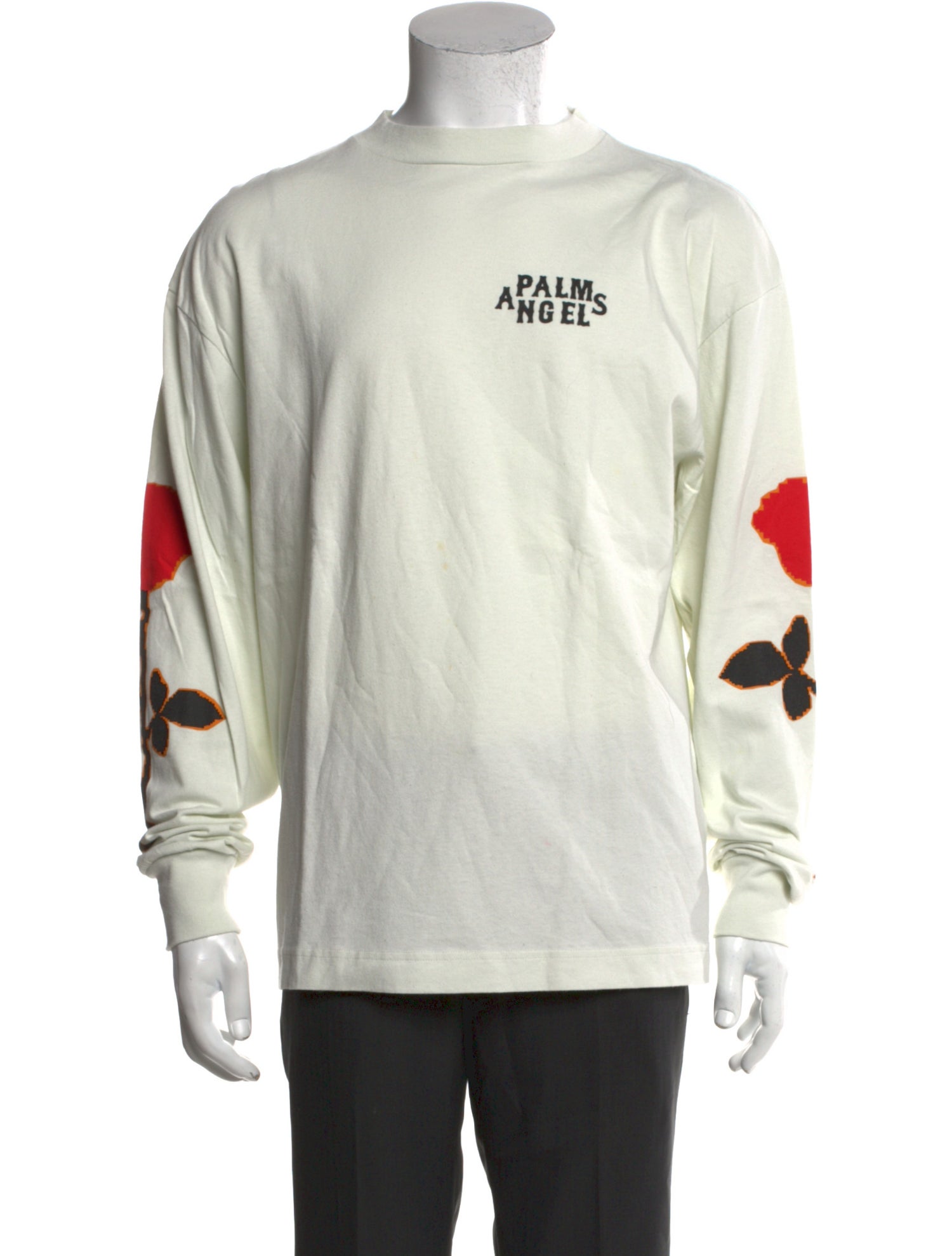 Palm Angels Graphic Print Crew Neck T-Shirt
