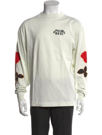 Palm Angels Graphic Print Crew Neck T-Shirt