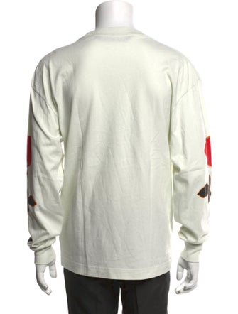 Palm Angels Graphic Print Crew Neck T-Shirt