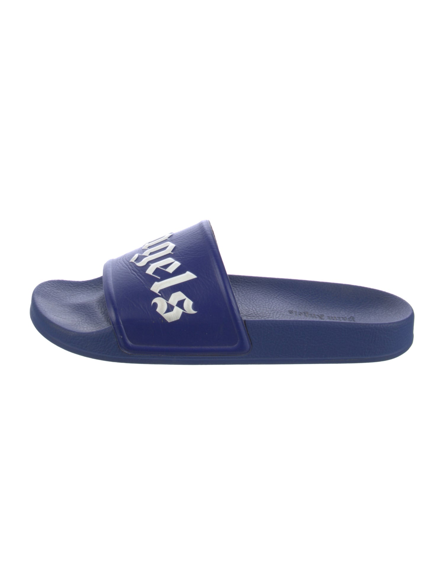 Palm Angels Rubber Graphic Print Slides