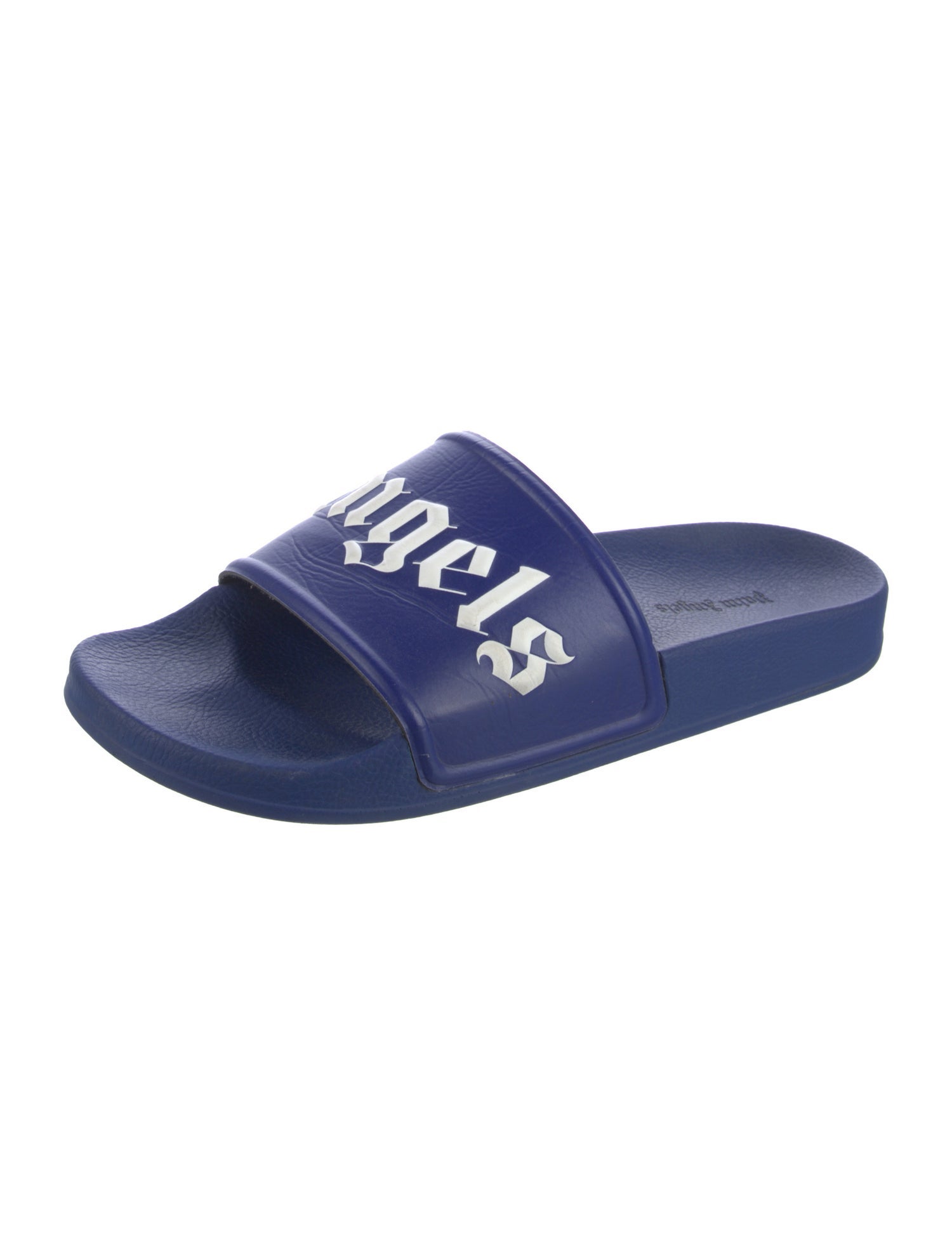 Palm Angels Rubber Graphic Print Slides