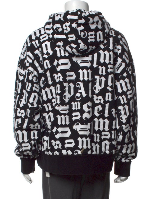 Palm Angels Printed Crew Neck Hoodie