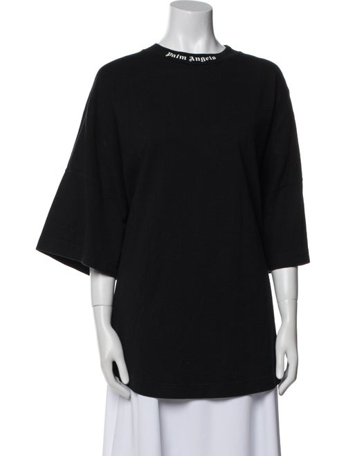 Palm Angels Crew Neck Three-Quarter Sleeve Tunic