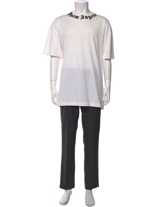 Palm Angels Graphic Print Crew Neck T-Shirt