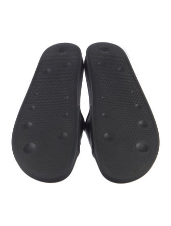 Palm Angels Rubber Graphic Print Slides