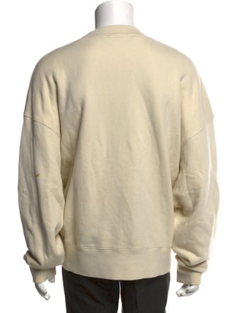 Palm Angels Graphic Print Crew Neck Pullover