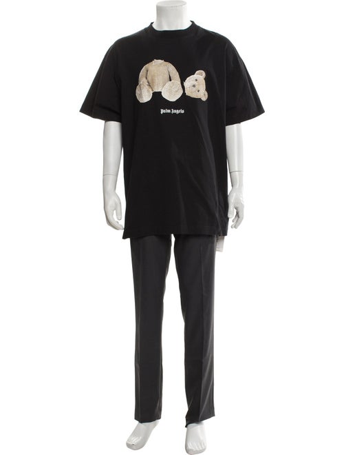 Palm Angels Graphic Print Crew Neck T-Shirt