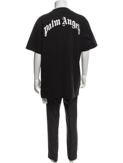 Palm Angels Graphic Print Crew Neck T-Shirt