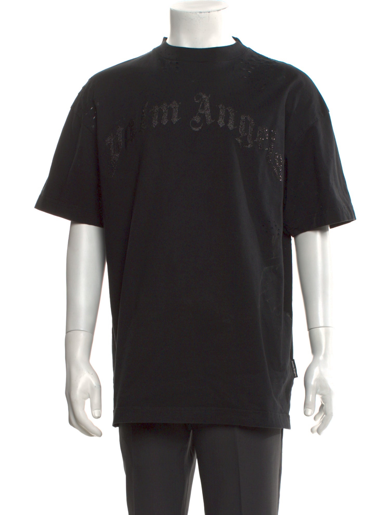 Palm Angels Graphic Print Crew Neck T-Shirt