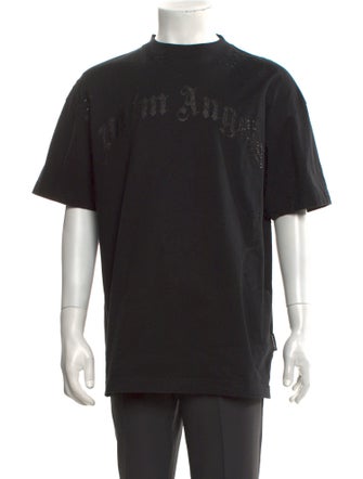 Palm Angels Graphic Print Crew Neck T-Shirt