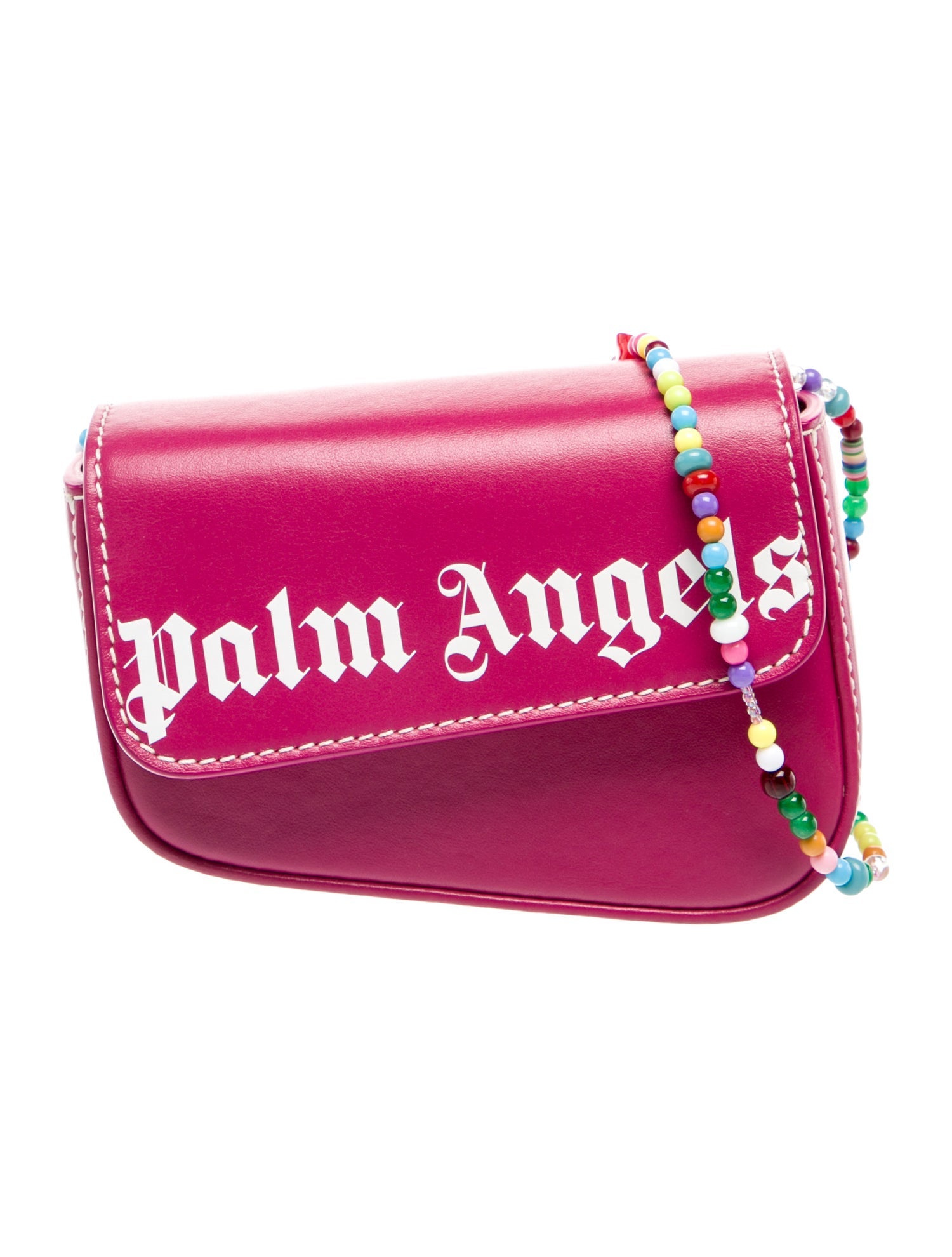 Palm Angels Leather Crossbody Bag