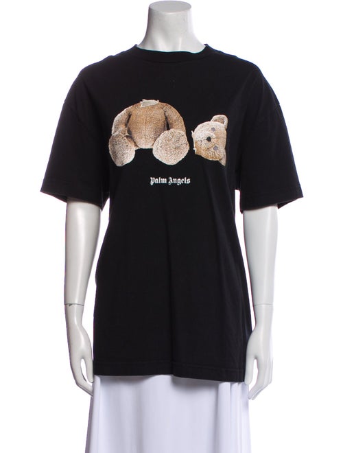 Palm Angels Graphic Print Crew Neck T-Shirt