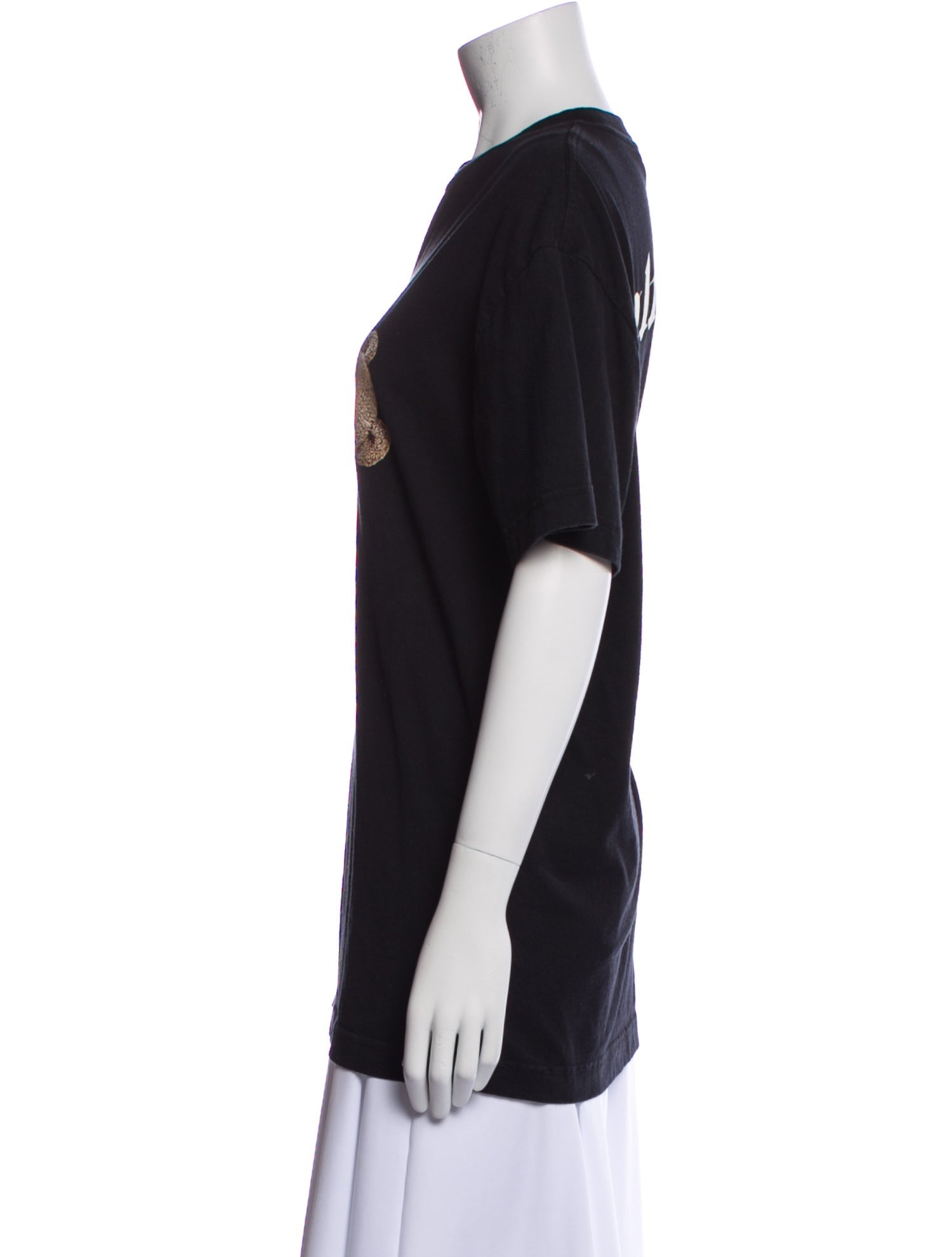 Palm Angels Graphic Print Crew Neck T-Shirt