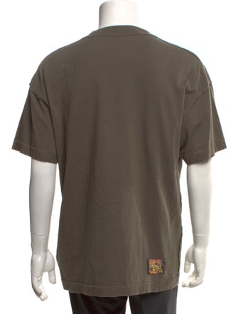 Palm Angels Graphic Print Crew Neck T-Shirt