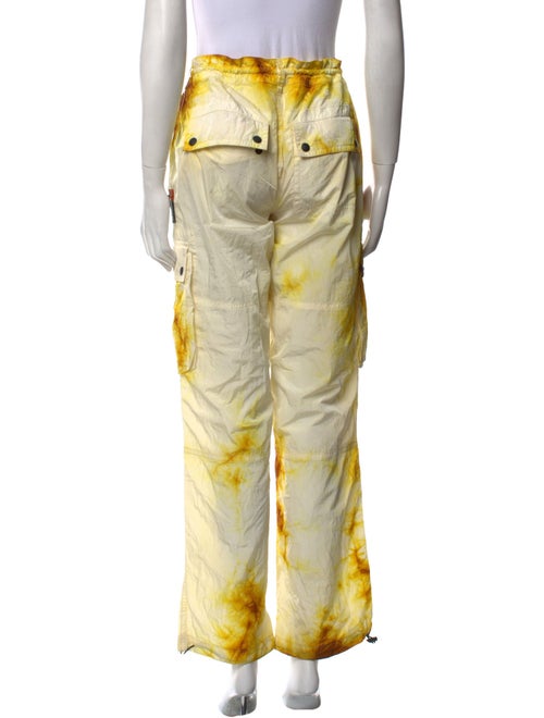 Palm Angels Tie-Dye Print Straight Leg Pants