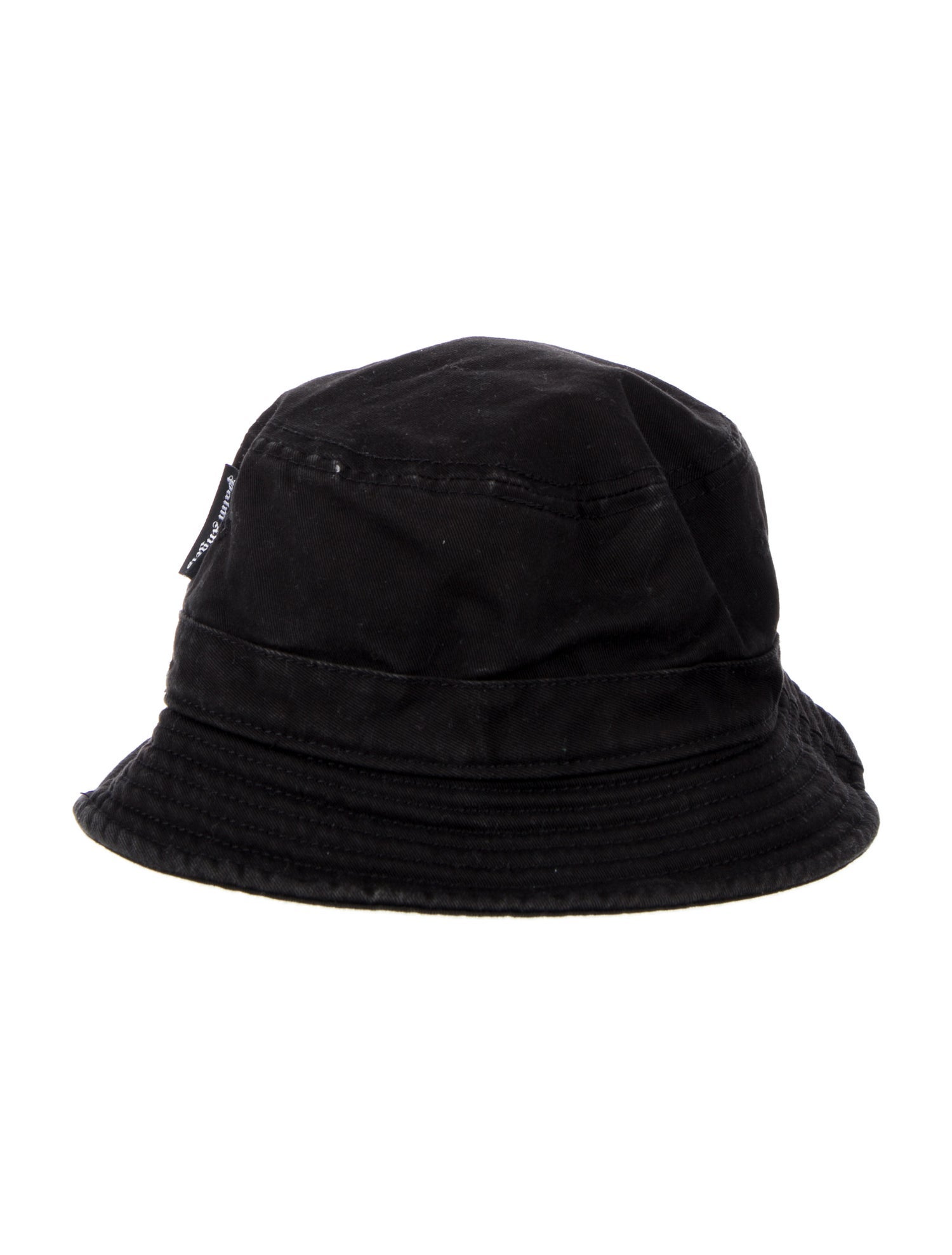 Palm Angels embroidered logo bucket hat