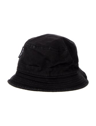 Palm Angels embroidered logo bucket hat