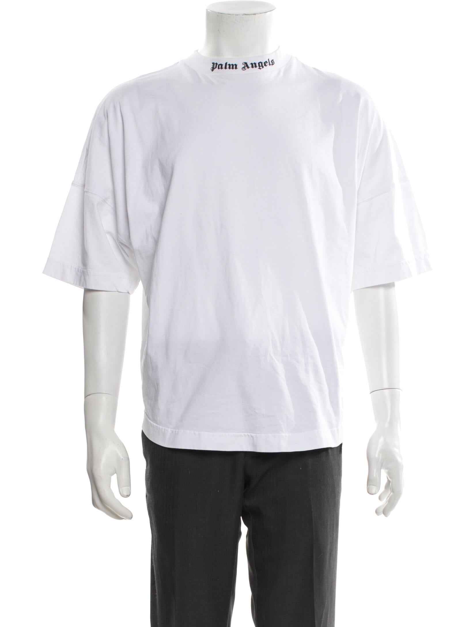 Palm Angels Graphic Print Crew Neck T-Shirt