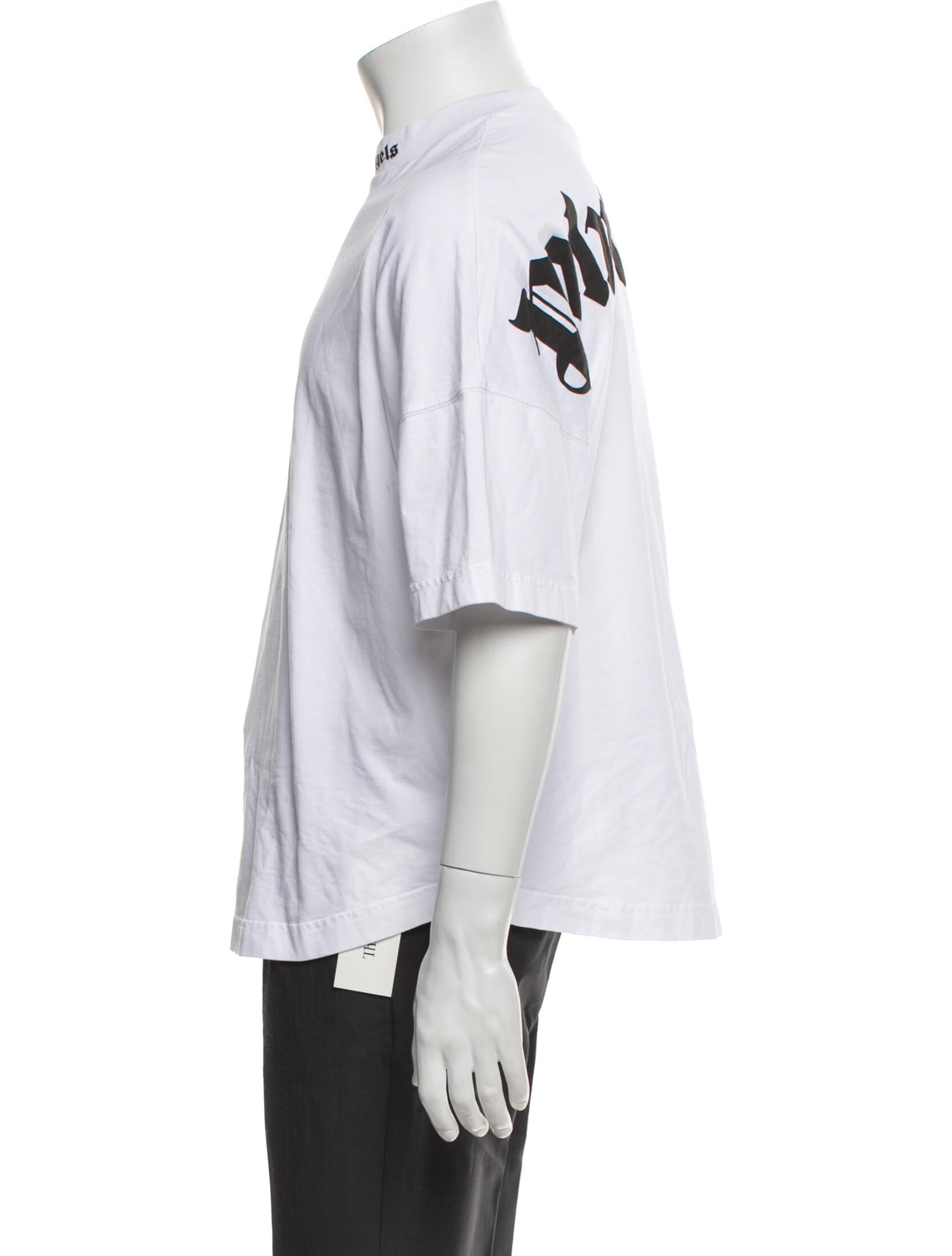 Palm Angels Graphic Print Crew Neck T-Shirt