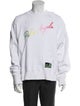 Palm Angels Graphic Print Crew Neck Sweatshirt