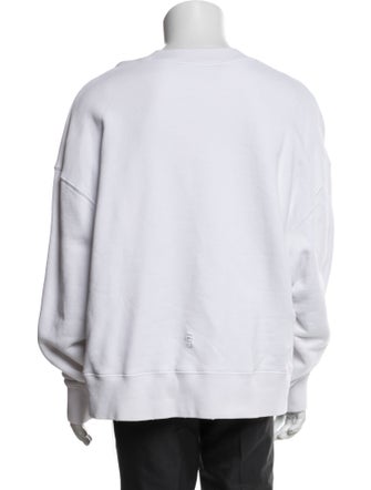 Palm Angels Graphic Print Crew Neck Sweatshirt