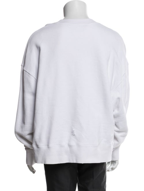 Palm Angels Graphic Print Crew Neck Sweatshirt