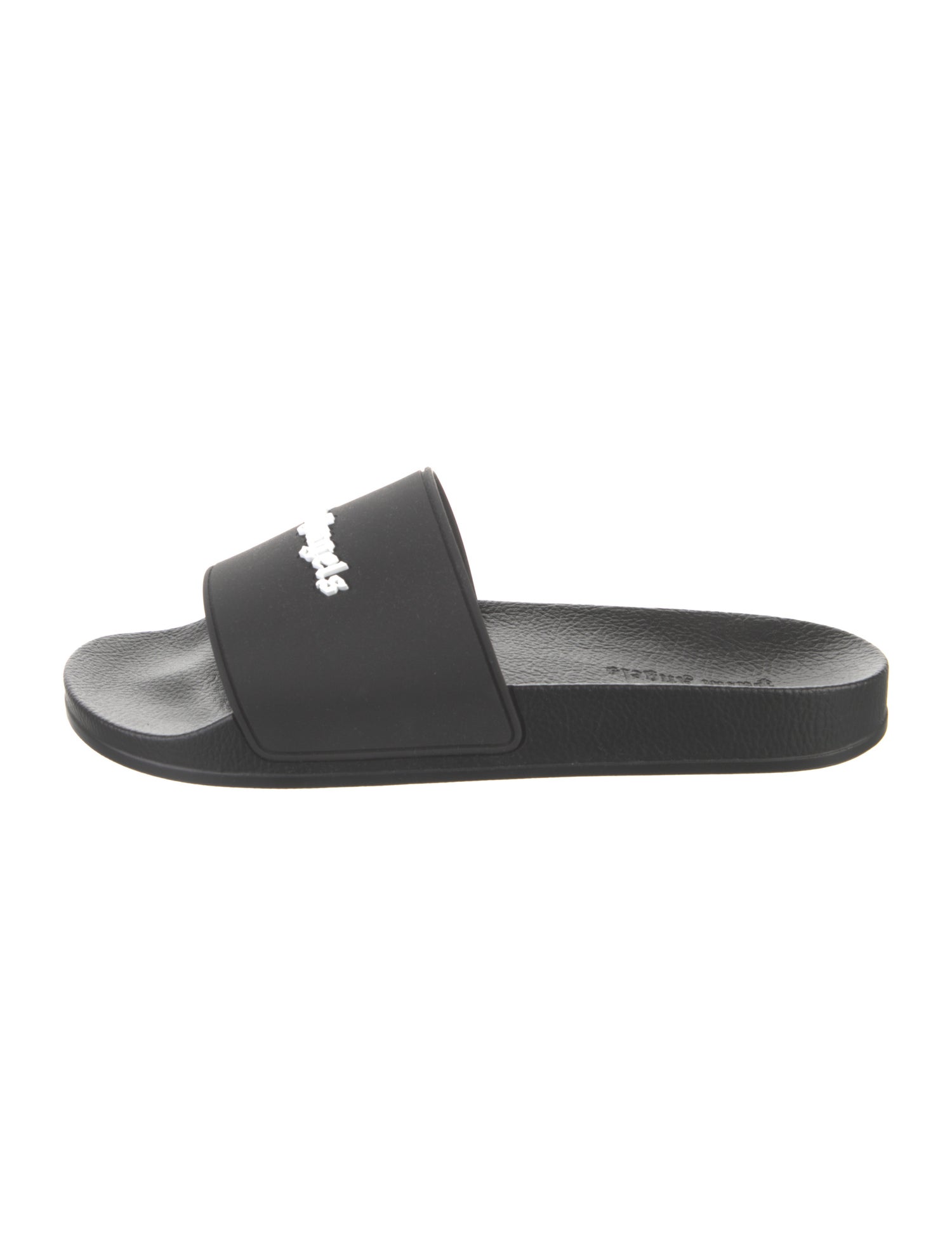 Palm Angels Rubber Graphic Print Slides w/ Tags